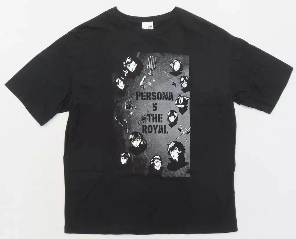 

Big Silhouette T-shirt Black L Persona5 The Royal Limited Shop in Marui Size L S