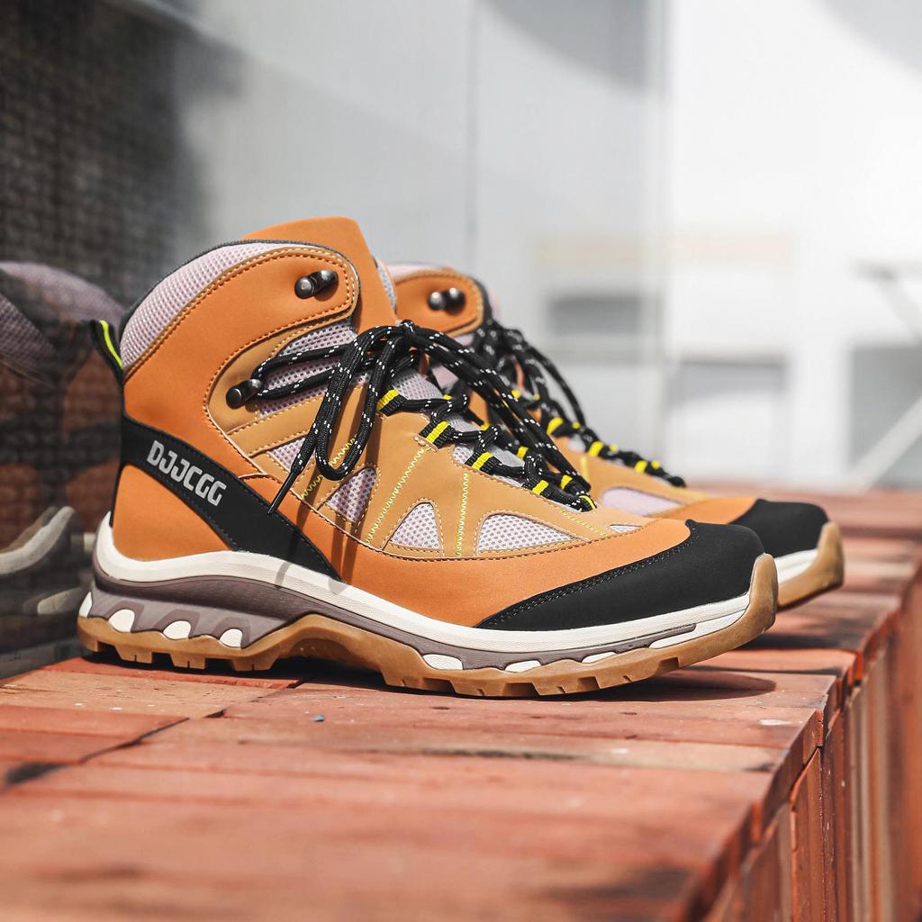 Autumn Mid-help Heavy-duty Hiking Shoes Tactical Boots Cycling Outdoor Non-slip and Wear-resistant Combat Boots