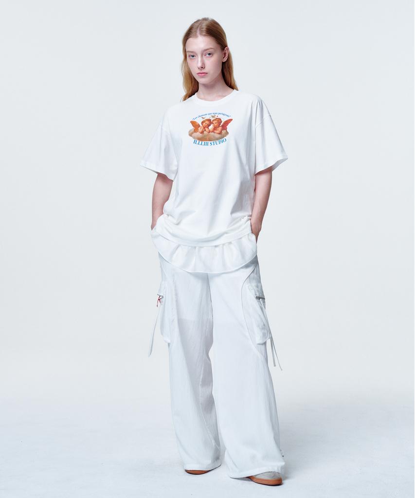 2113 STUDIO Loose Fit T-Shirt Twin Angels