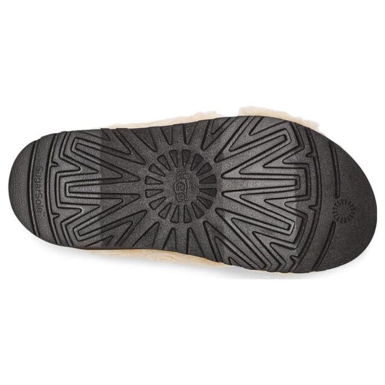 UGG Fuzz Sugar Cross Slides 1135131-NBLC