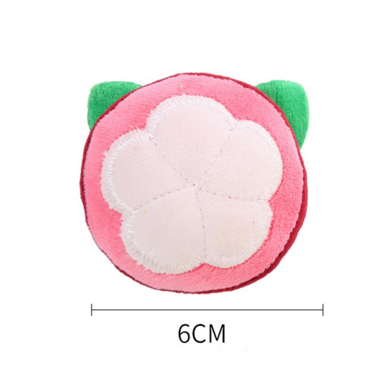 Haustier Frucht Plüschtier Weiches Katzenminze Molaren Kauspielzeug Haustierbedarf Interaktives Katzenspielzeug Für Zähne