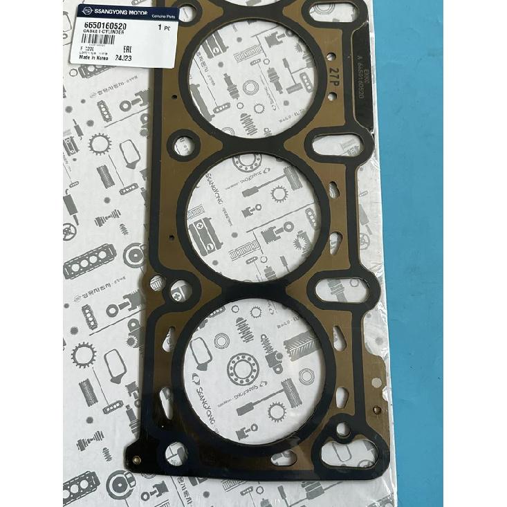 Cylinder Head Gasket 6650160520 6650160120 For Ssangyong Kyron Rexton Rodius/Stavic D27