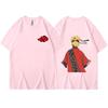 Japanese Anime Naruto T-shirt Men Kawaii Harajuku Manga Graphic Tops Tees Uchiha Itachi Sasuke Printed Summer Tshirts Unisex Casual Streetwear