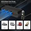 12V/24V 120W încărcător rapid multifuncțional pentru brichetă auto PD QC USB încărcare rapidă adaptor de alimentare încărcător priză