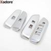 Car Interior Door Armrest Window Lift Switch Button Panel Cover Trim For Toyota Highlander 2015-2017 2018  Matte Accessories