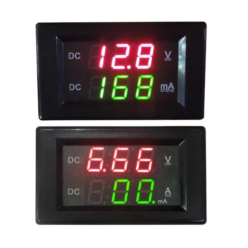 Display Ammeter Current Voltmeter Tester Digital LCD Detector