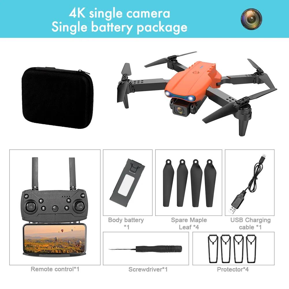 4K HD Single Camera with GPS 5G WIFI Wide Folding Aircraft Professional Drone K3/E99 Angle FPV Real-time Transmission RC
