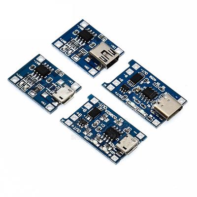 5V 1A 18650 TP4056 Lithium Battery Charger Module Charging Board Type-C Micro Mini USB With Protection Dual Functions 1A Li-ion