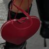 LECOEUR Genuine Leather Heart-Shaped Crossbody Shoulder Bag