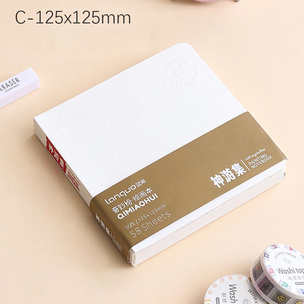 58Sheets Inspiration Record Paint Book Art Supplies Draw Book High-quality Sketchbook