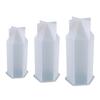 Handmade Hexagonal Cone Desktop Decor Mold Crystal Point Tower Ornament Epoxy Resin Mold Home Decorations Silicone Mould