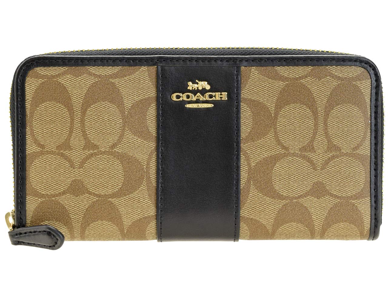 

Кошелек длинный кошелек круглая молния Signature ACCORDION ZIP F54630 Outlet [Coach] [Товар]