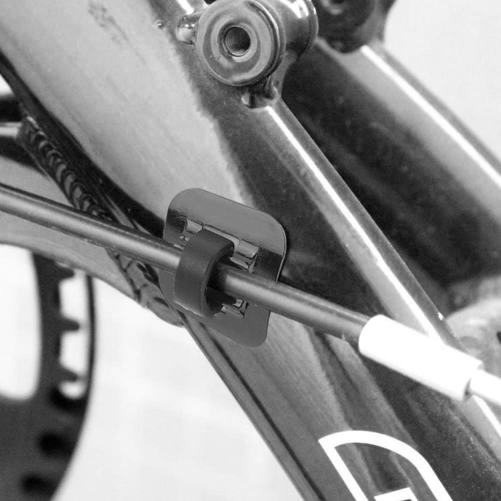 10 Stück 20*20*15mm Fahrrad Bremskabel Führung C-Schnalle Fahrrad Rahmen Schnalle Fahrrad Kabelclips Rennrad