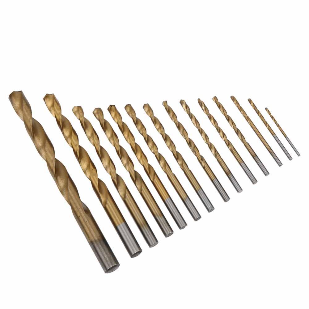 99pcs Round Shank High Speed Steel Drill Bits HighSpeed Steel Jobber Drill Bits Hardened Metal