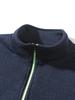Men's Spring Autumn Casual Fashion Solid Colour Sweater Men's Long-sleeved Sports Hooded Tops Zip Cardigan Sweatshirt Moisture Wicking Breathable Tops