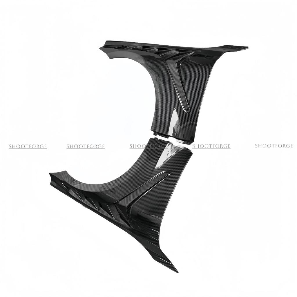 BMW 2 Series M240 G42 Real Carbon Fiber AP Style Fender Mudguard