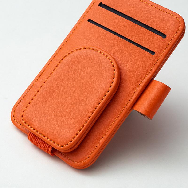 Clip Card Ticket Holder Stand Fastener Pen Case Car Accessories Car Sun Visor Glasses Holder Multifunction Car Sunglasses