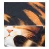 3D Cute Sleeping Cat-shaped Floor Mat Bedroom Living Room Kitchen Foot Mats Non Slip Mats 40*76cm