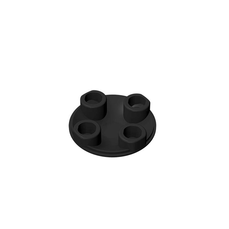 

Non-Toxic Moc 10Pcs 2654 Round 2X2 Building Blocks With Rounded Bottom Boat Plate Bricks Particle Puzzle Toy Children Birthday Kid Gifts
