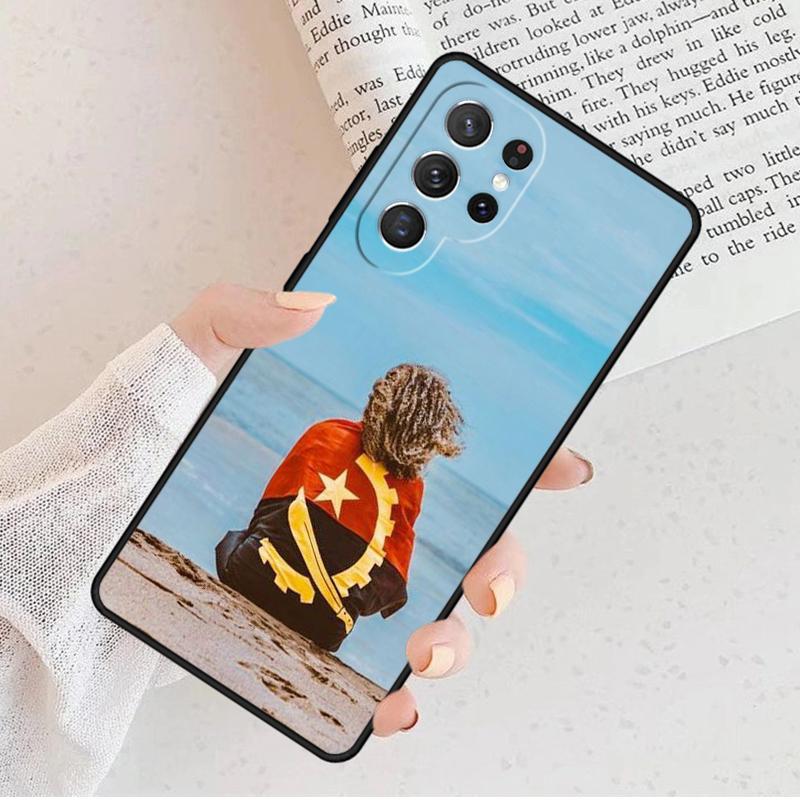 Angola Flag Phone Case For Samsung Galaxy S25 S23 S30 S8 S21 S20 FE S24 S22 Note 10 20 S8 Plus Lite Ultra