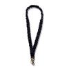 Handmade Elastic Phone Lanyard with Pleated Fabric and Neck Strap for Work ID