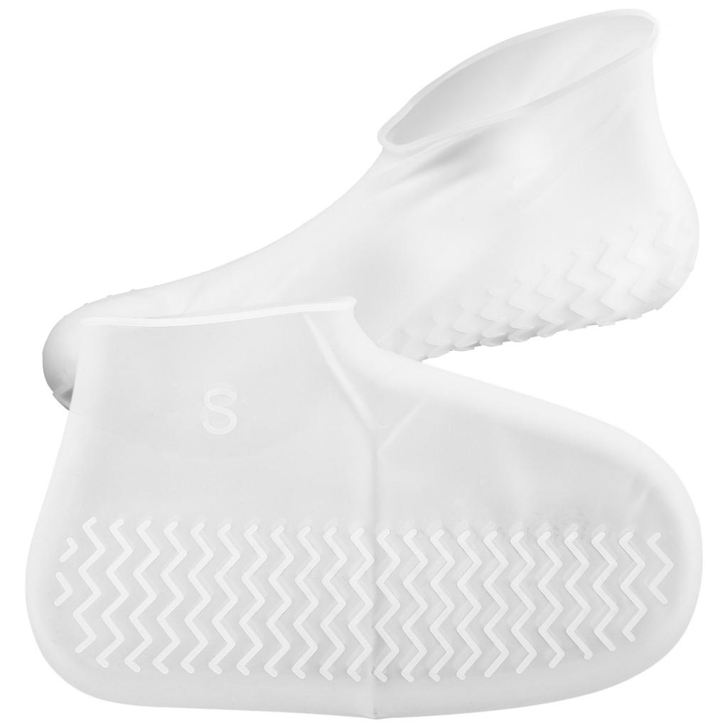 Silicone Rain Proof Shoe Covers for Outdoor Use Waterproof Anti-Slip Shoe Protector Dust Mud Splash Protection Foldable Easy