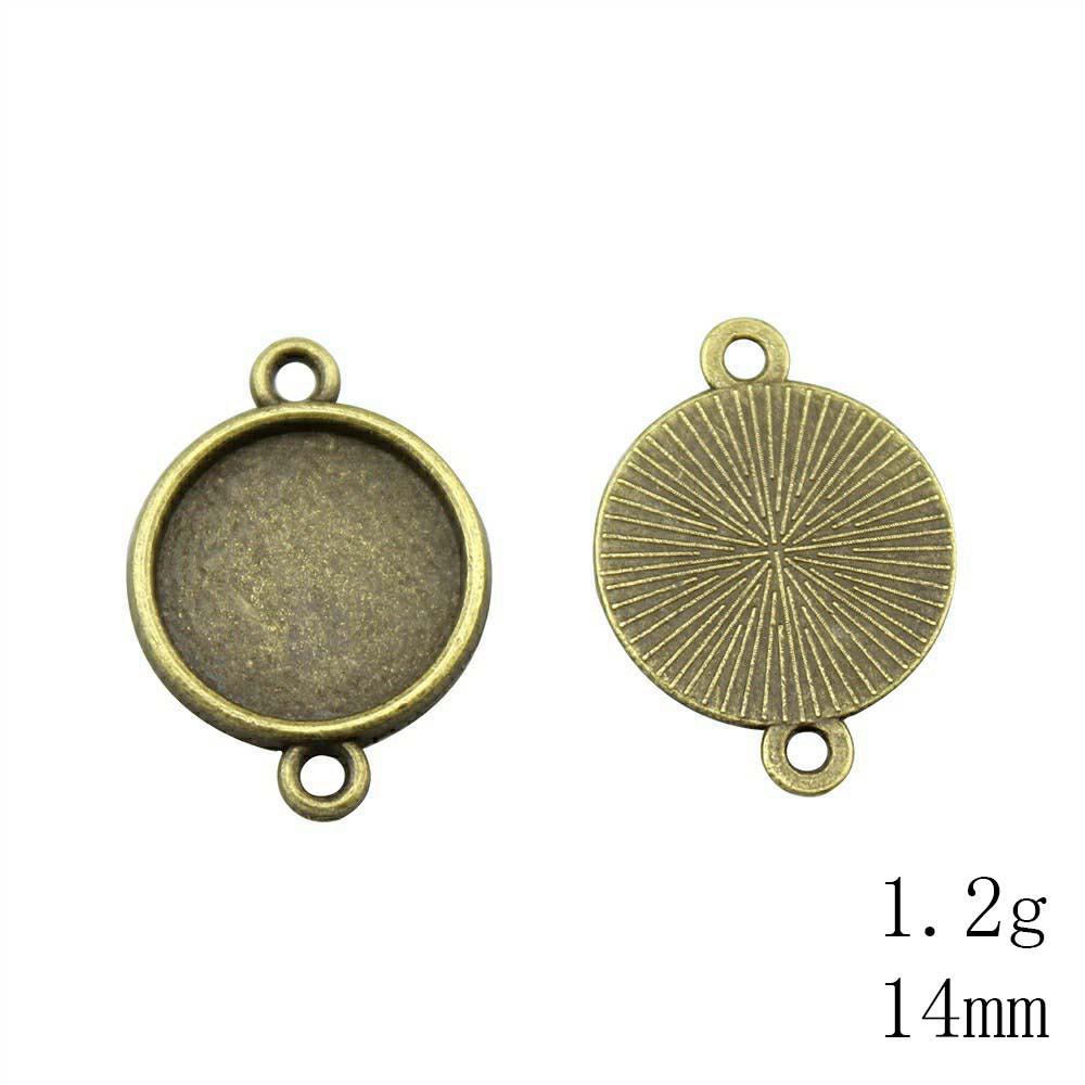 Back To School Jewelry And Accessories Fit Round 16mm Glass Cabochon Base Setting Tray Accessories Parts Items Accessories Accessories