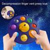 8 Planets Space Themed Push Bubble Fidget Toy Sensory Squishy Stress Relief Toys For Autism Kids Montessori Educational Child Gi