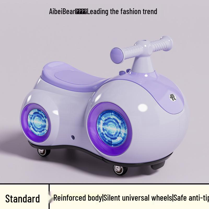 Celebritami schválené chodítko a balanční kolo pro miminka: Tiché, protipádové twist auto pro děti ve věku 1-3 roky