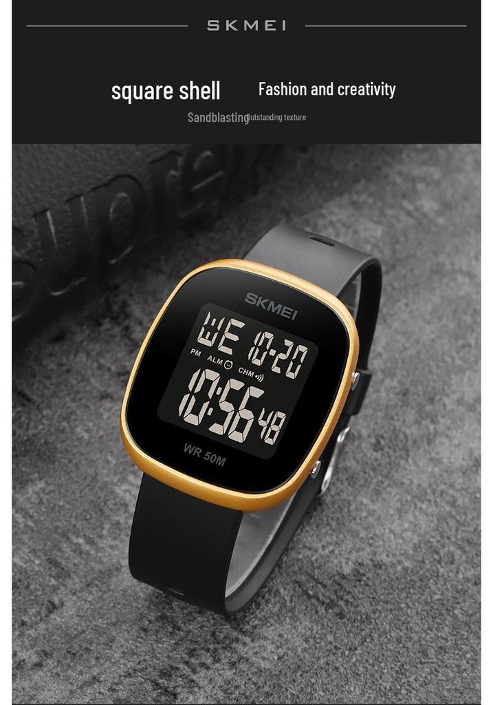 Shike Mei 1843 Multifunctional Digital Sports Watch for Men and Women