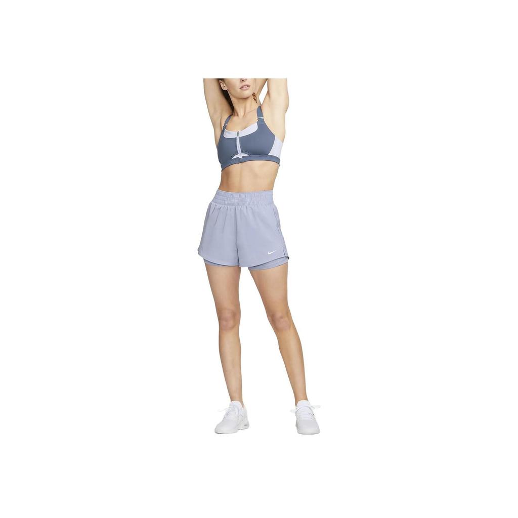 Nike Alpha Zippered Sport-BH Damen Unterwäsche Finn-Blau DD0437-491