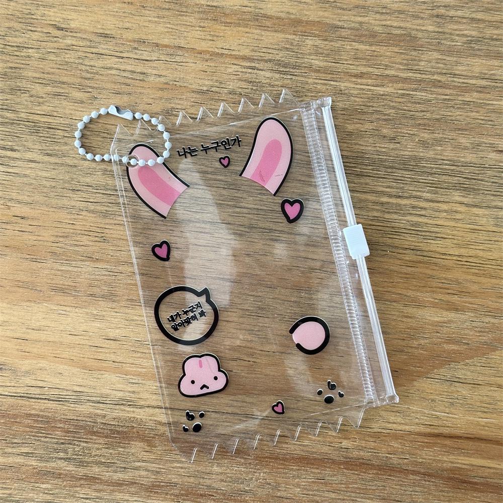 

Cute 3-Inch Animal Card Holder & Zipper Pouch with Button Badge & PVC Display Pendant