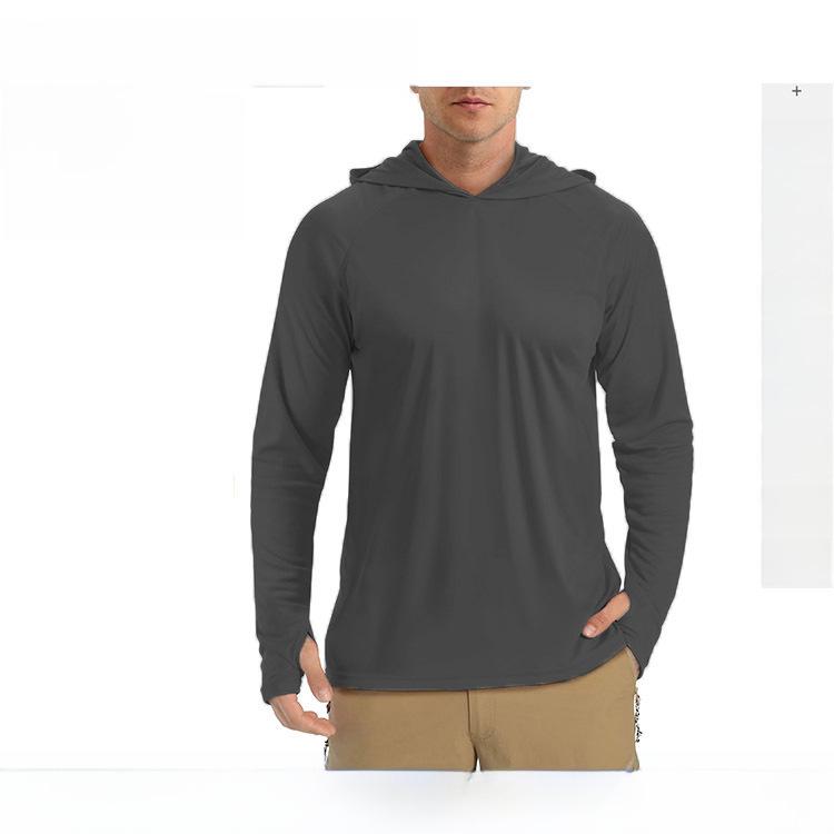 New Cross-Border Hooded Sports Sweatshirt: Running, Training, Fitness, and Casual Sun Protection Wear