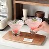 Thin Rim Cocktail Glass Vintage Style for Martini Whiskey Gin Tonic Home Bar Essential Drinkware Set Modern Party Barware