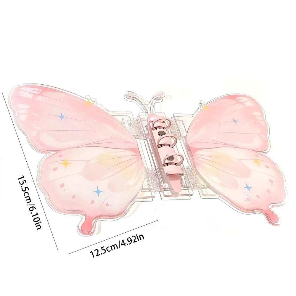 Picture Display Binder Cards Protector Acrylic Loose-leaf Photo Album Gift