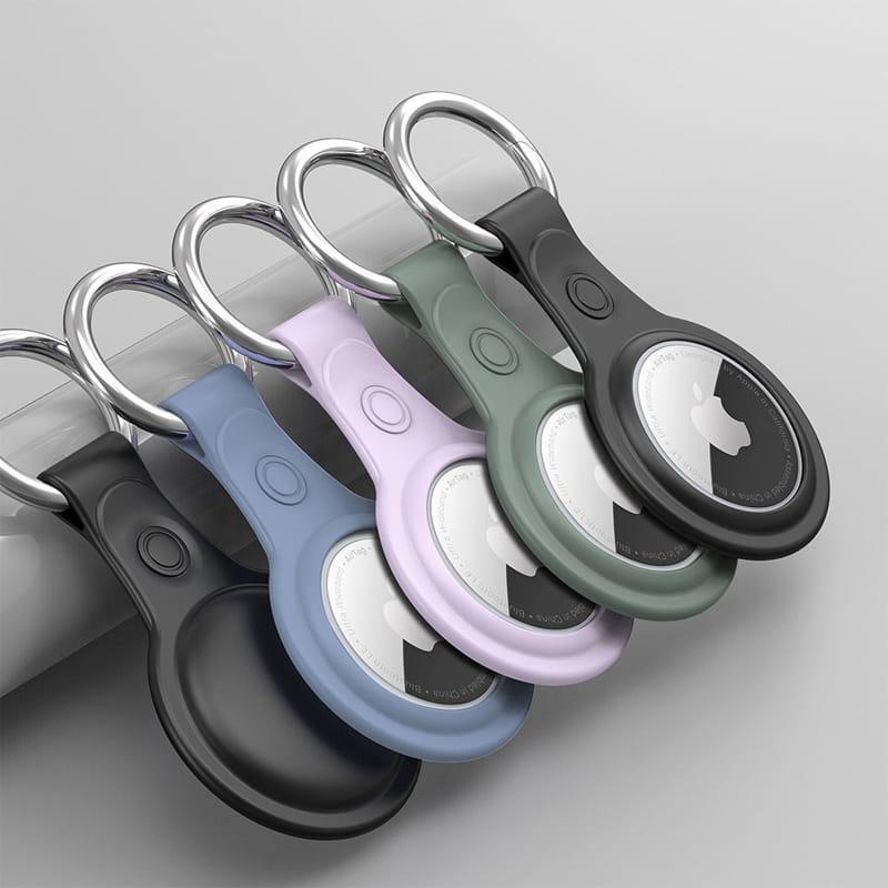 AirTag 2/1 Case, Dux Ducis, Slide, Keychain, 4 Pieces