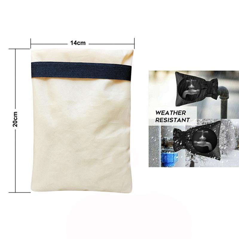 Waterproof Anti-Freeze Outdoor Faucet Cover - Winter Insulation, 420D Oxford Cloth