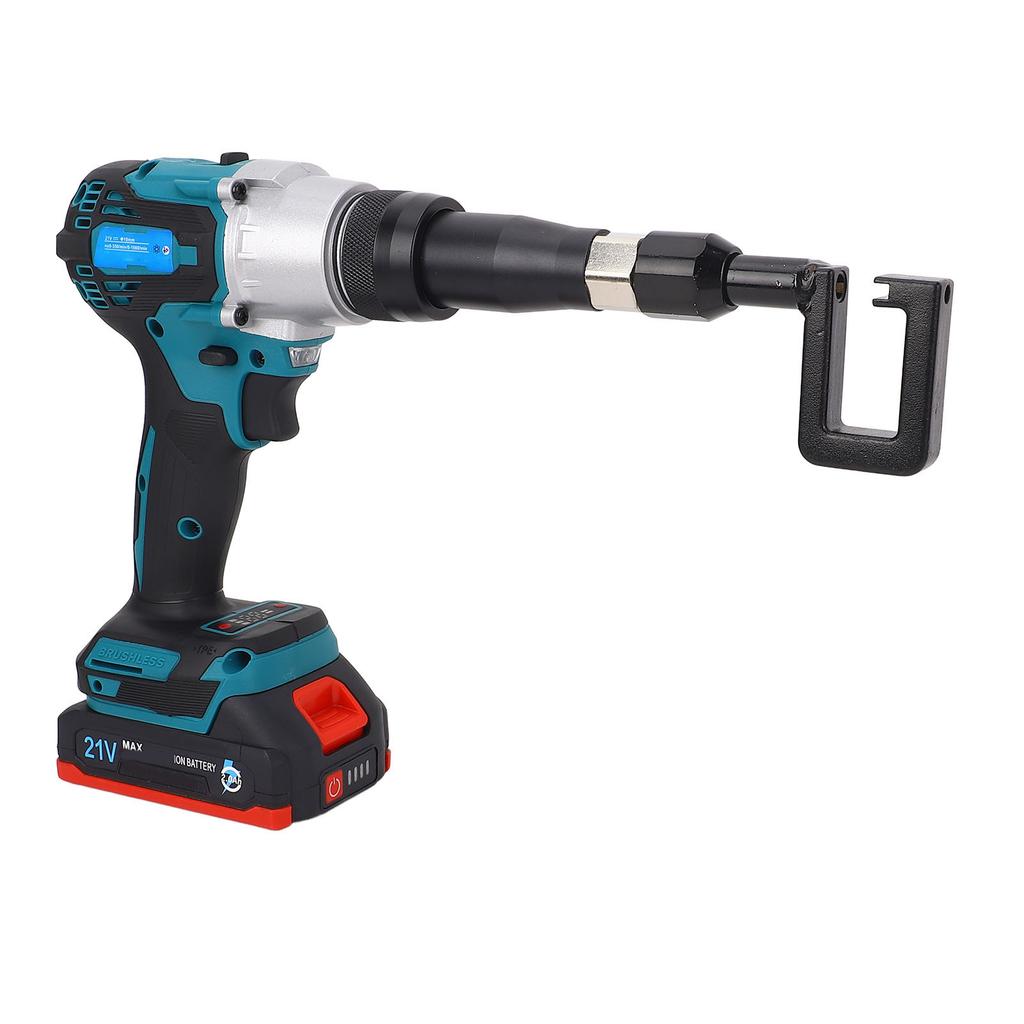 Electric Keel Pliers Light Steel Rechargeable Li Ion Battery Powered for Partition Riveting Punching with Light