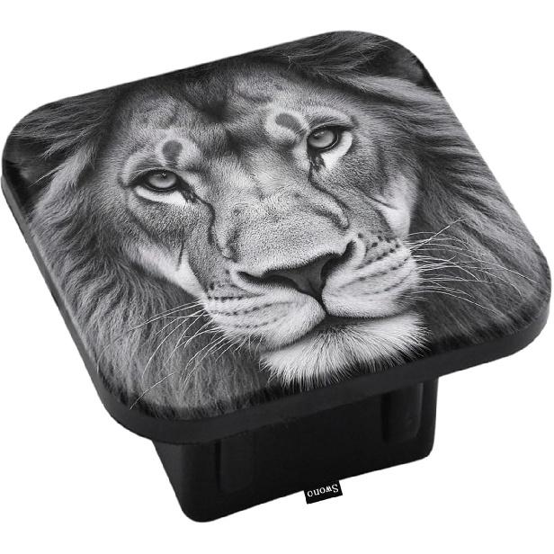 

Swono Adventure Awaits Hitch Covers 2 Inch Inspiration Quote Adventure Mountains Rubber Receiver Tube Hitch Plug for Men, Square Hitch Box Cover 2 x2 inch львиный