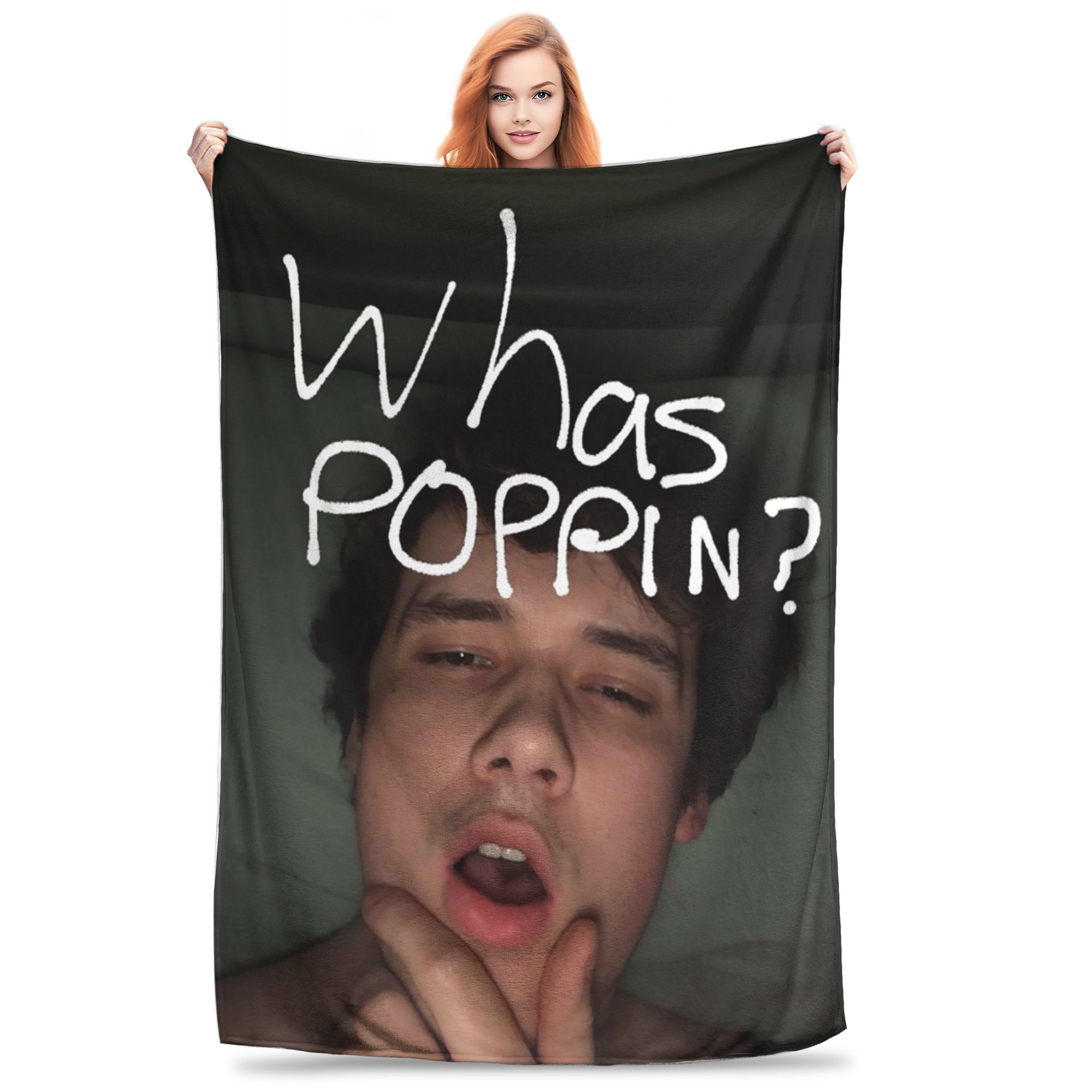 wilbur soot Blanket Soft Warm Flannel Throw Blanket Bedspread for Bed Living room Picnic Travel Home Sofa Size: 75*100cm, Weight: 230 GSM