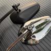 Motorcycle Rearview Rear View Mirrors Glass Back Side Mirror Right Left For Harley 883 1200 48