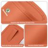 HIAQ2 Leather Car Door Side Water Cup Holder Interior Storage Box For Skoda Superb Octavia Rapid Karoq Enyaq Fabia Kamiq Yeti Scala