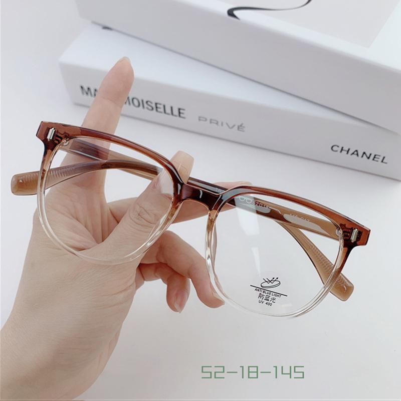 Luxury Round Reading Glasses Blue Light Blocking Prescription Eyeglasses Trend Women Green Optics Computer Glasses Fashion