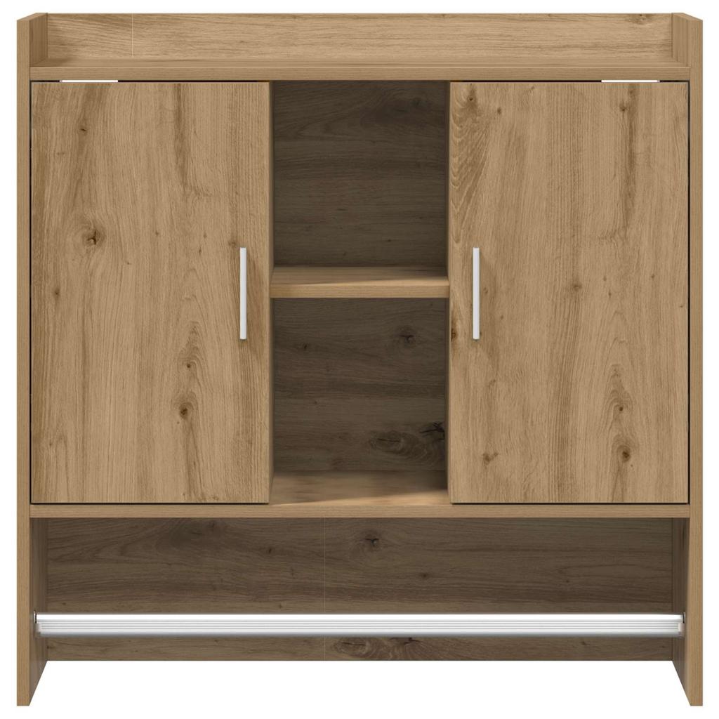 Wall Mounted Shelf Wall Bracket Artisan Oak 80 x 36 x 80 cm