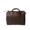 Used LOUIS VUITTONHandbag Brown leather/PVC Women
