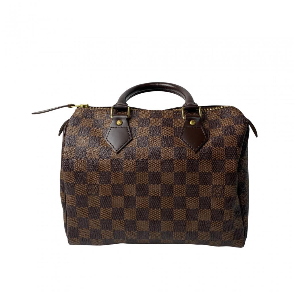 Used LOUIS VUITTONHandbag Brown leather/PVC Women