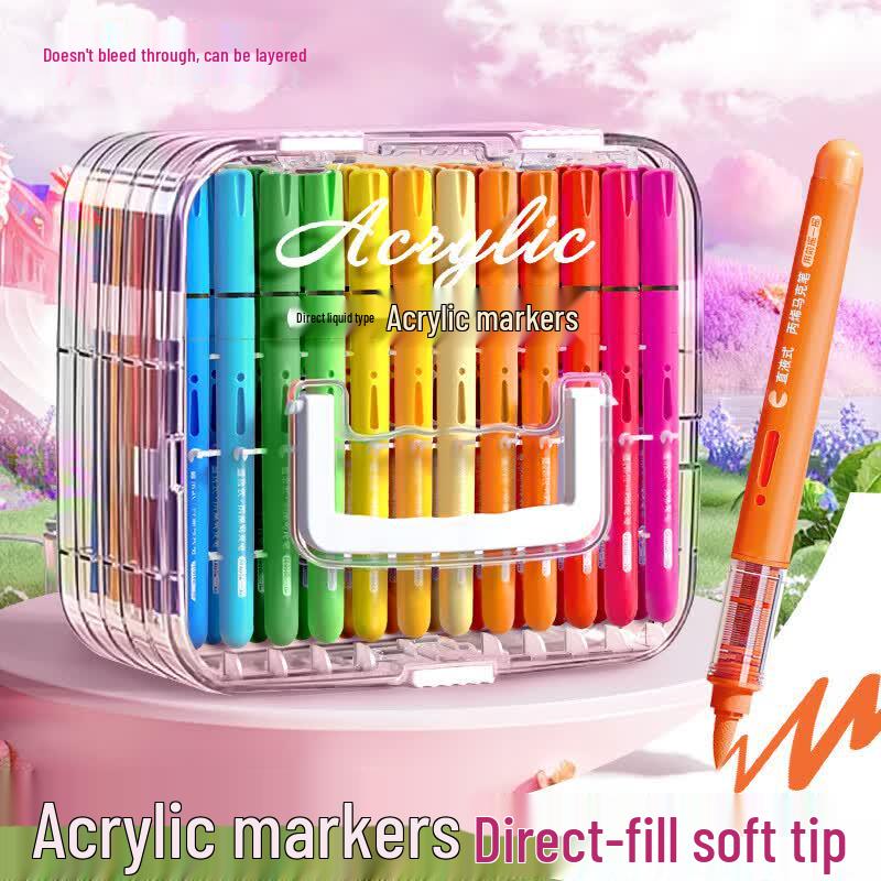 ShuXing Washable Acrylic Marker Pens