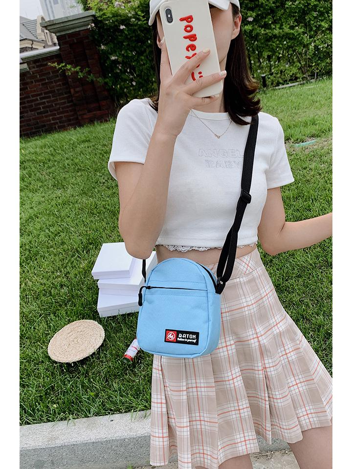 2020 Trendy Mini Crossbody Canvas Bag - Unisex, Versatile, and Stylish for Students