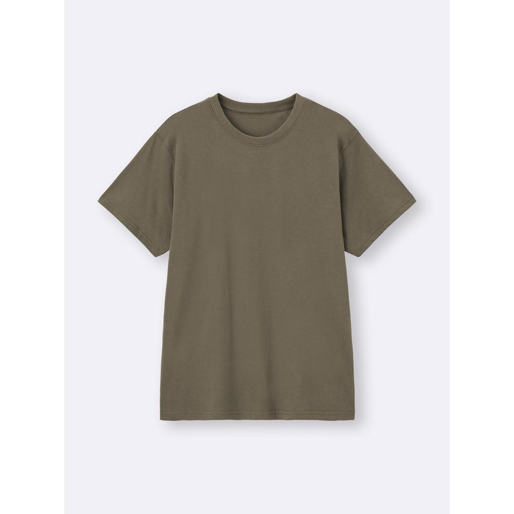 Gu By Uniqlo Cotton Color Crew Neck T+os