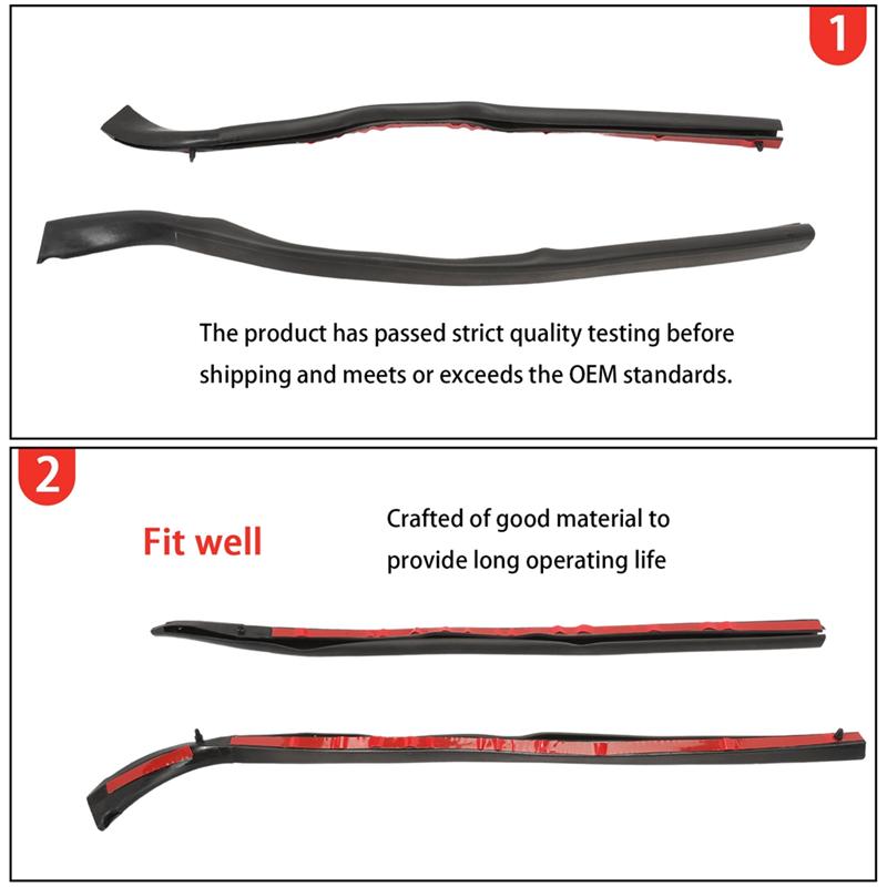 Efficientt-Weather Strip Front Door For Ford Transit MK7 Tourneo 9C11-V51401-AD Car Window Sealing Strips